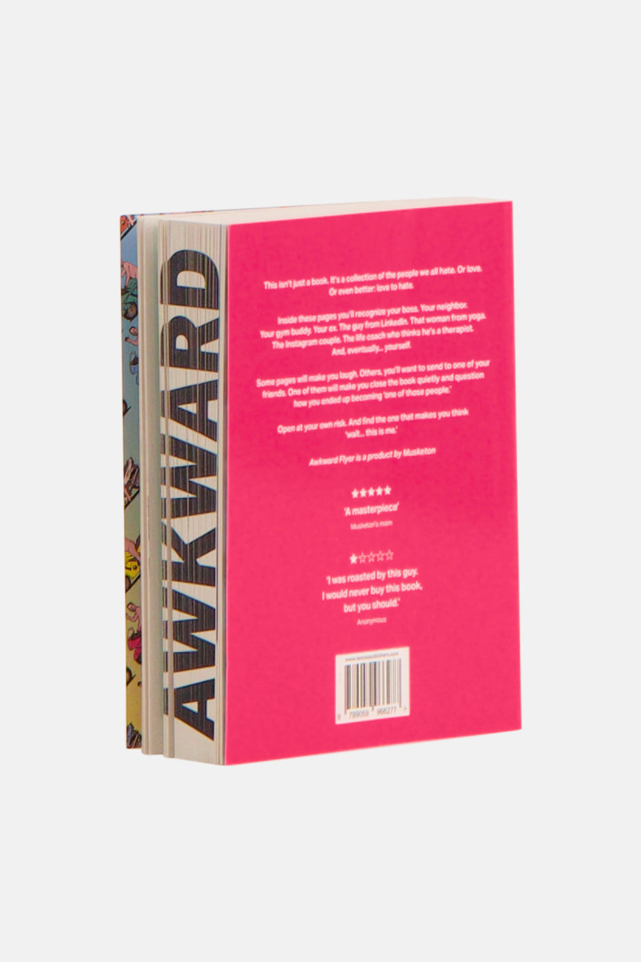 Livres multicolore - AWKWARDFLYER BY MUSKETON