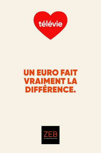 Soutiens l'initiative Télévie