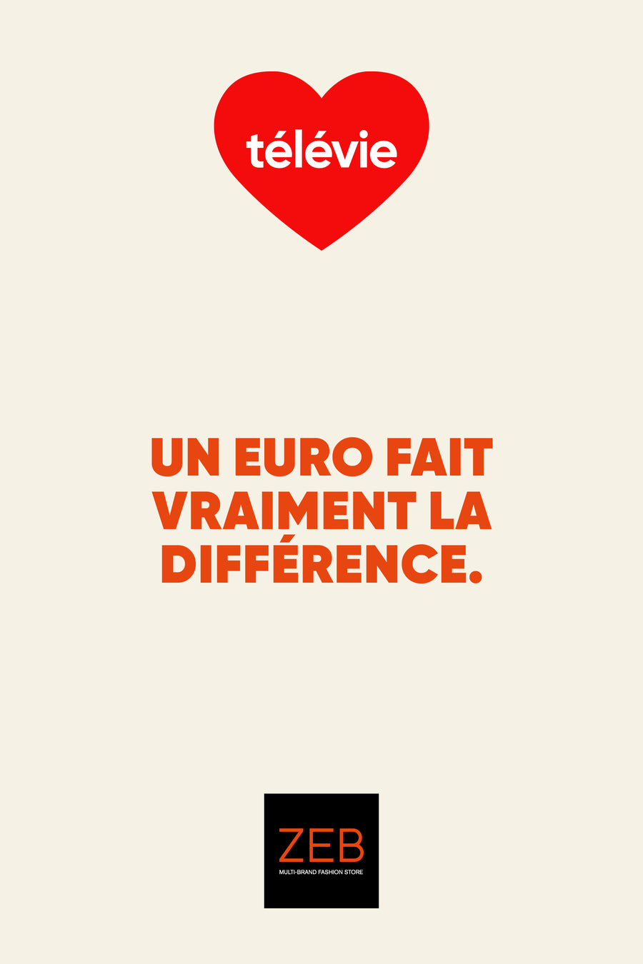 Soutiens l'initiative Télévie