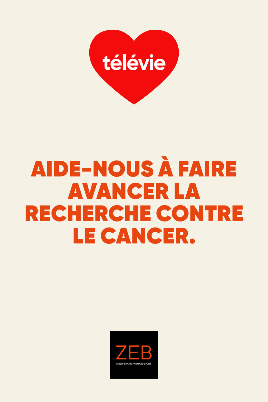 Soutiens l'initiative Télévie