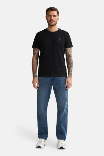Jeans wide mid blue denim - Petrol Industries®