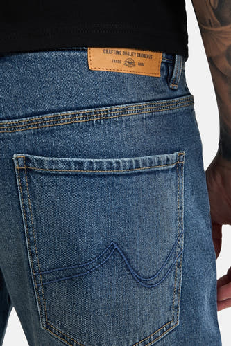 Jeans wide mid blue denim - Petrol Industries®