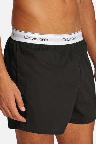 Short de boxers Calvin Calvin Klein avec une cecece bl bl logo un imprimé.