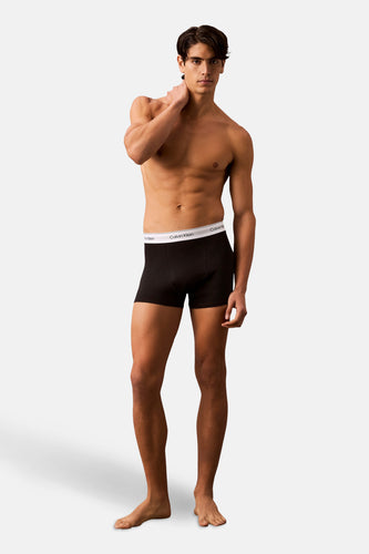 Man in Calvin Klein boxers.