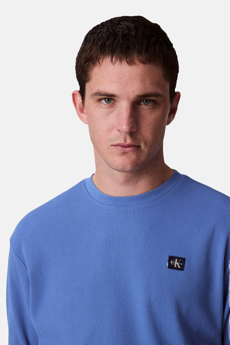 T-shirt à manches longues - bleu