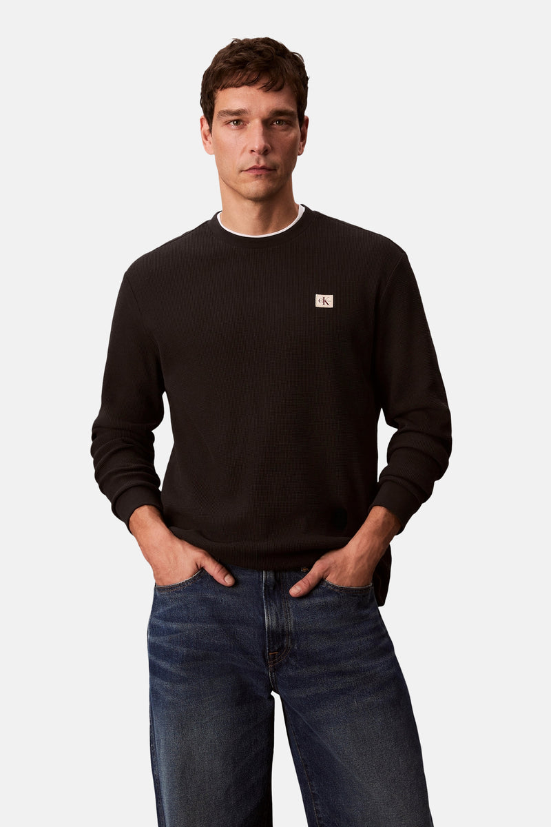 T-shirt à manches longues - noir