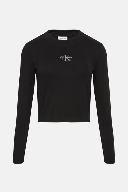 T-shirt à manches longues - noir