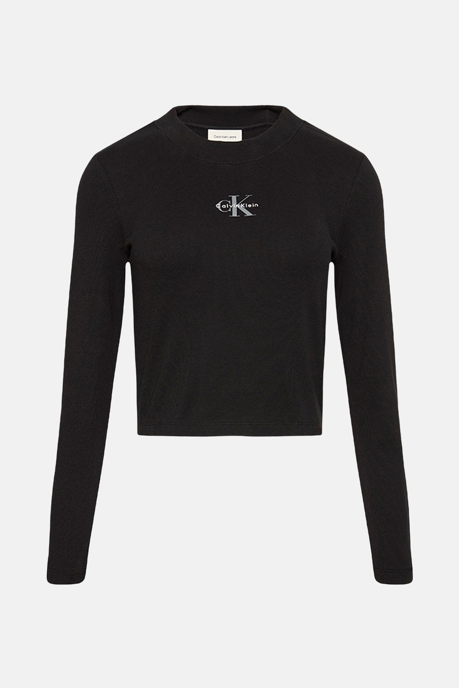 Top uni manche longue noir - Calvin Klein