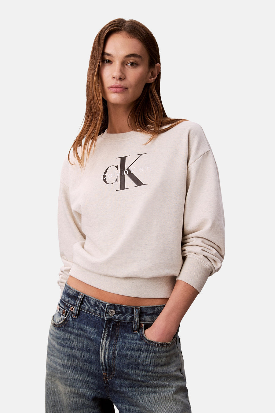 Sweat - beige - Calvin Klein