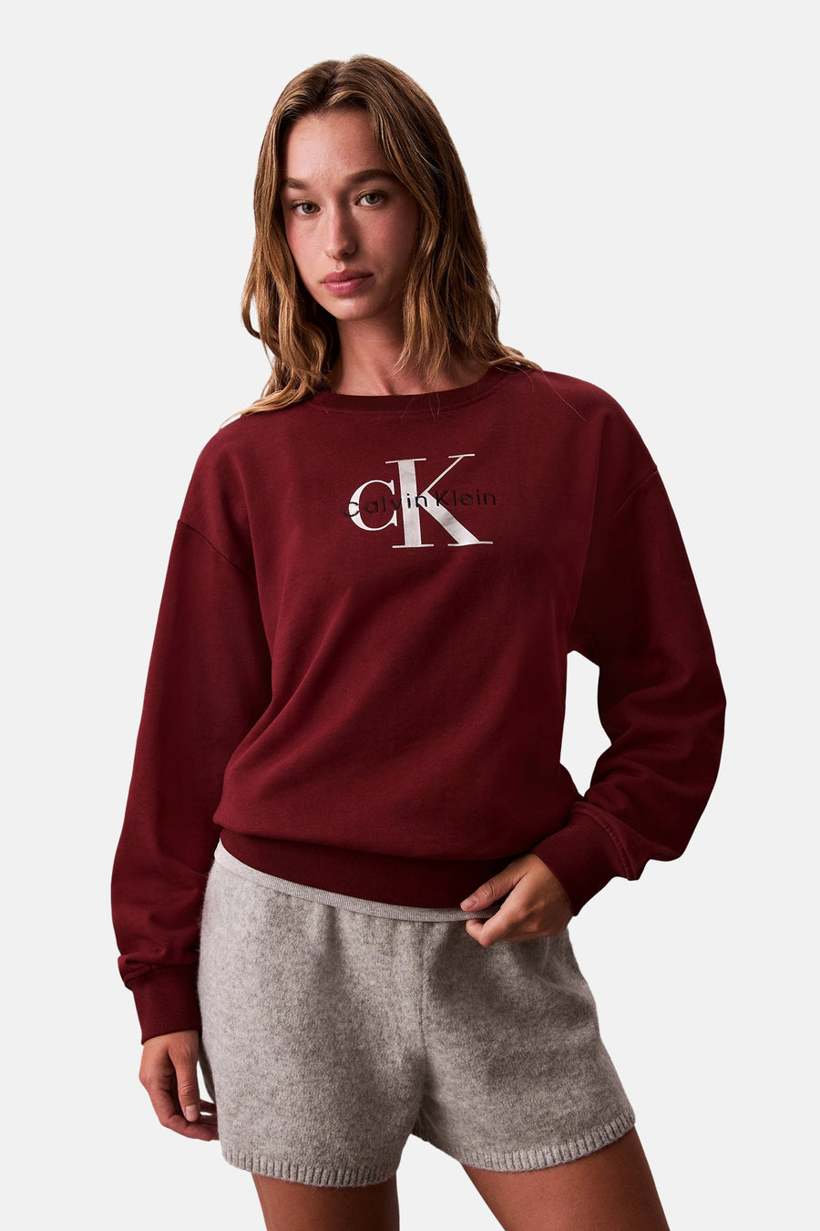 Sweat - Bordeaux - Calvin Klein