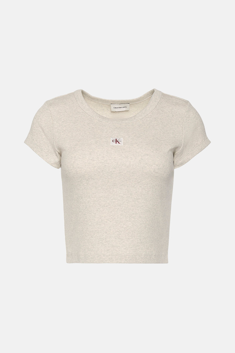 T-shirt à manches courtes - beige