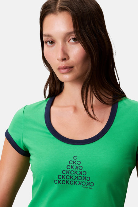 T-shirt à manches courtes - vert