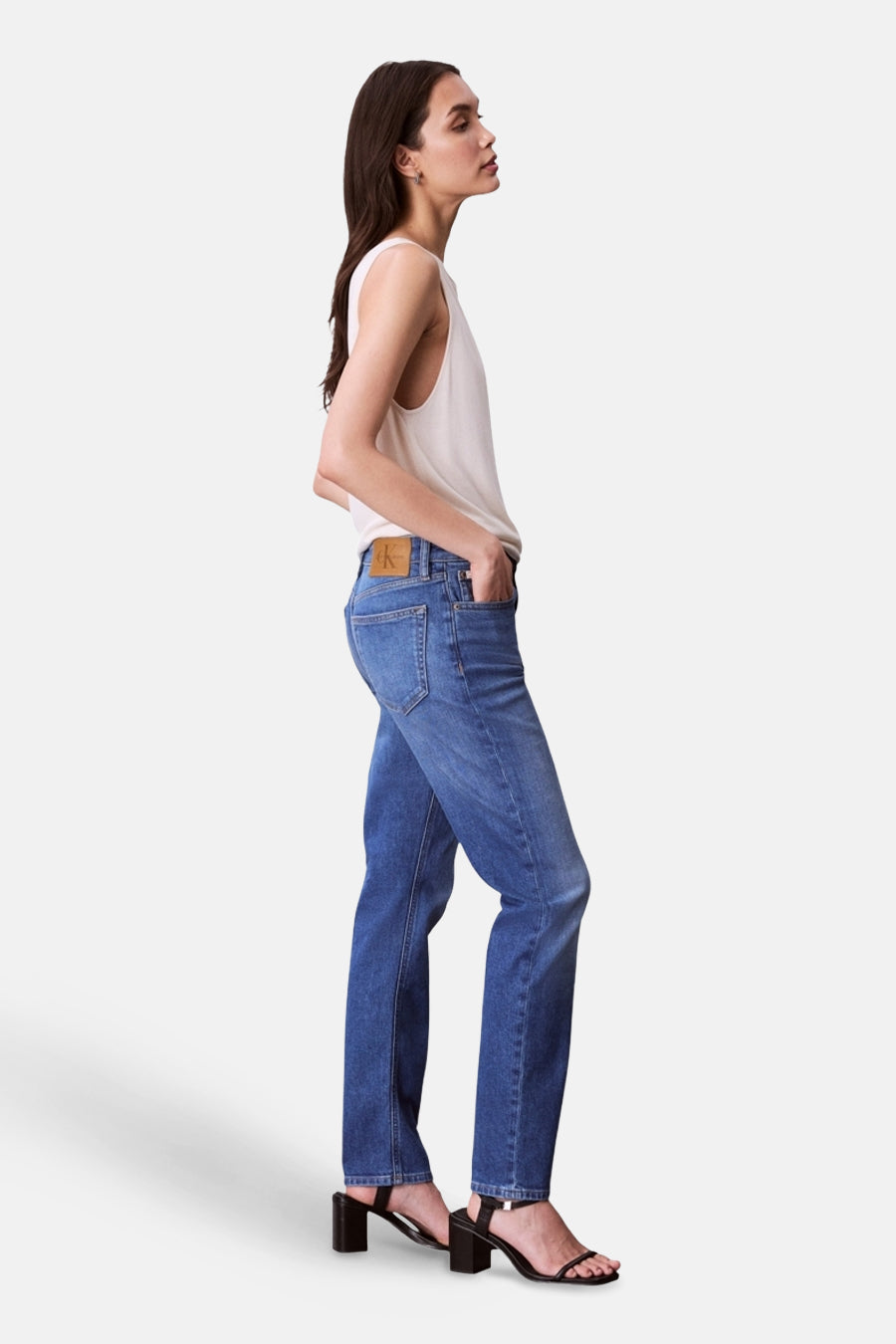Jeans slim mid blue denim - Calvin Klein - Calvin Klein