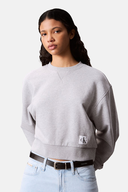 Sweat col O Gris - Calvin Klein