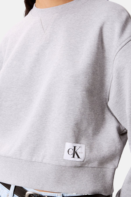 Sweat col O Gris - Calvin Klein