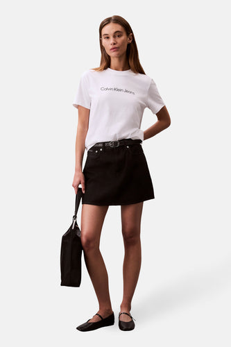 T-shirt à manches courtes - blanc - Calvin Klein