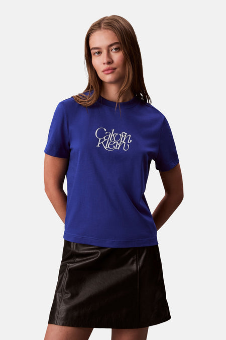 T-shirt à manches courtes - bleu