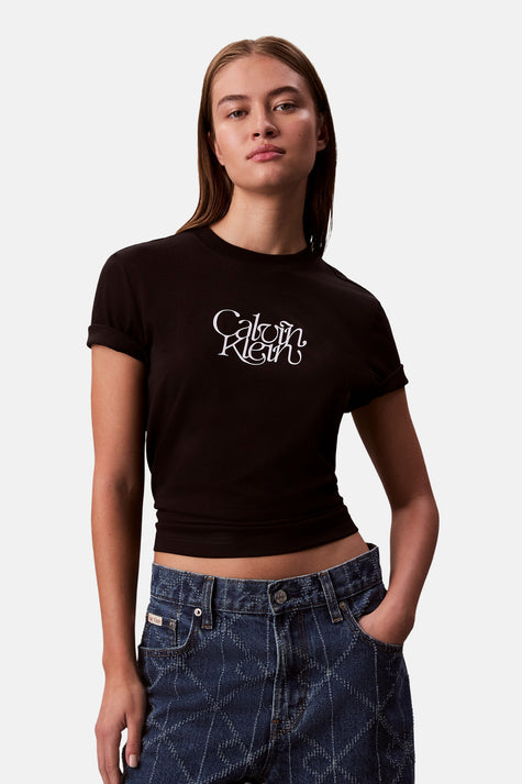 T-shirt à manches courtes - noir