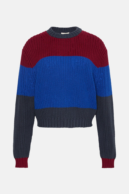 Pull à col rond - Multicolore