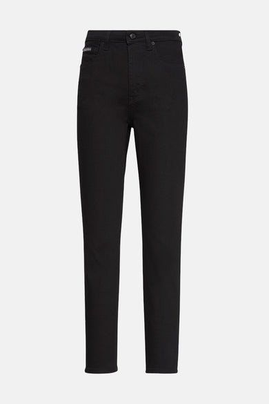 Jean skinny noir Calvin Klein, avec une taille haute.