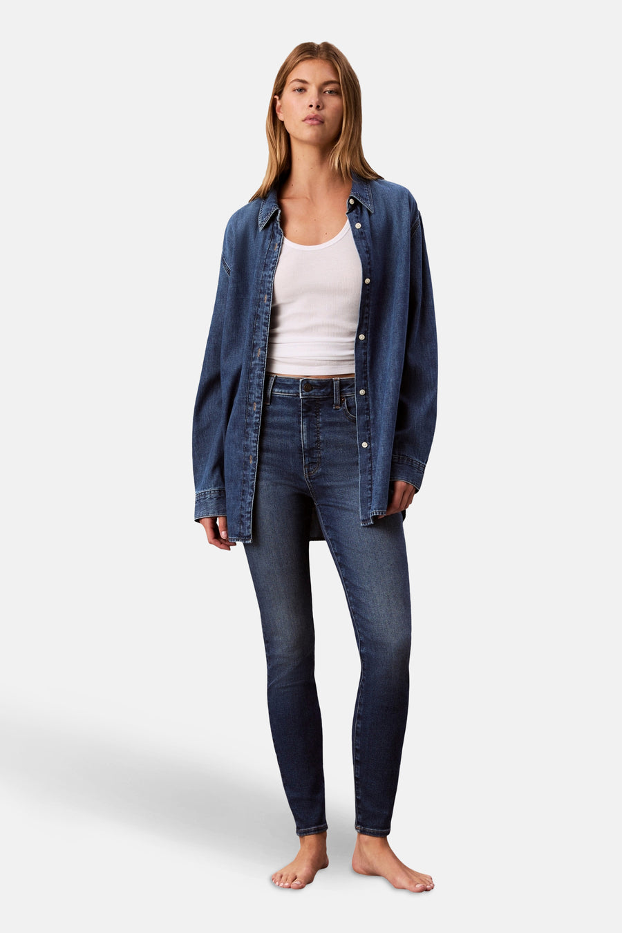 Jeans skinny mid blue denim - Calvin Klein - Calvin Klein