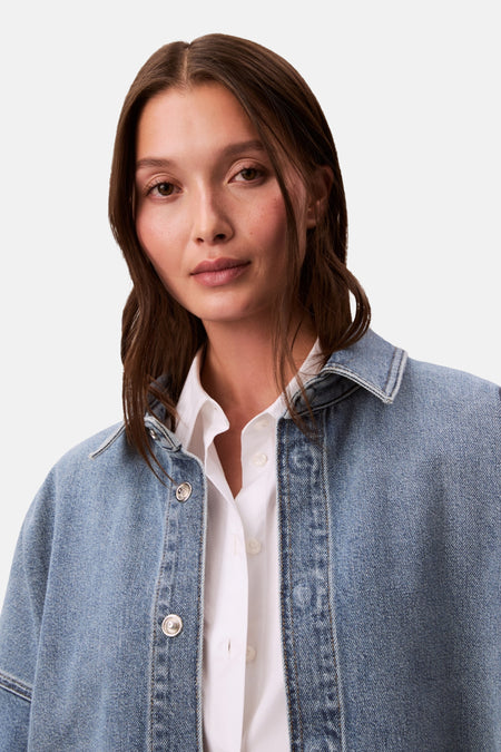 Chemise en jean mid blue denim - Calvin Klein