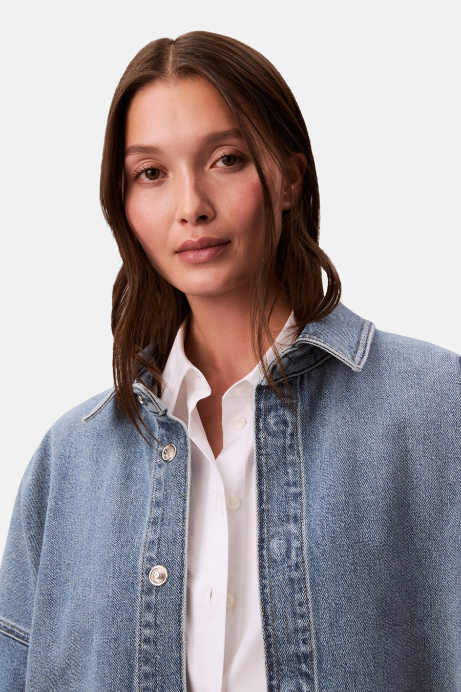 Chemise en jean mid blue denim - Calvin Klein - Calvin Klein - 3