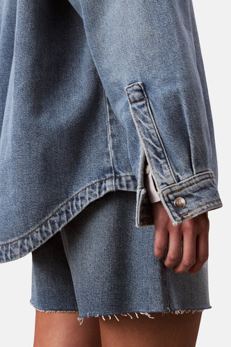 Chemise en jean mid blue denim - Calvin Klein - Calvin Klein - 7