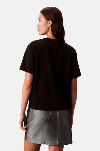 Top uni manche courte noir - Calvin Klein