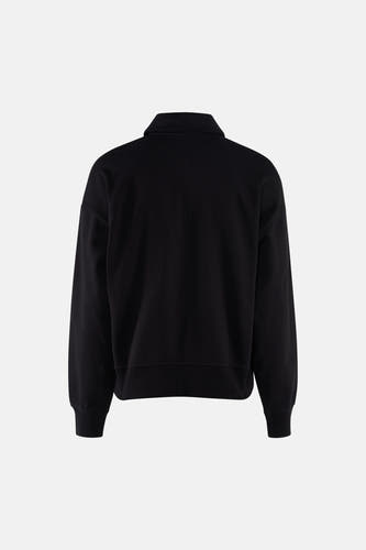 Gilet noir de Calvin Klein, vu de l'rière avec un col.