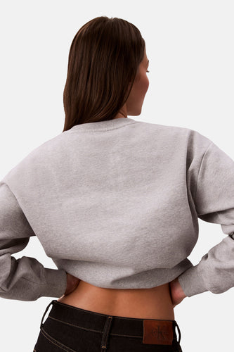 Sweat col O gris - Calvin Klein - Calvin Klein