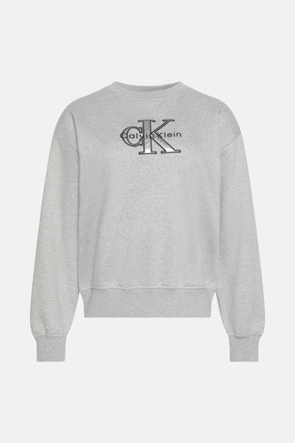 Sweat col O gris - Calvin Klein - Calvin Klein