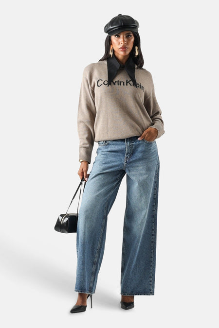 LR BAGGY - Mid blue denim