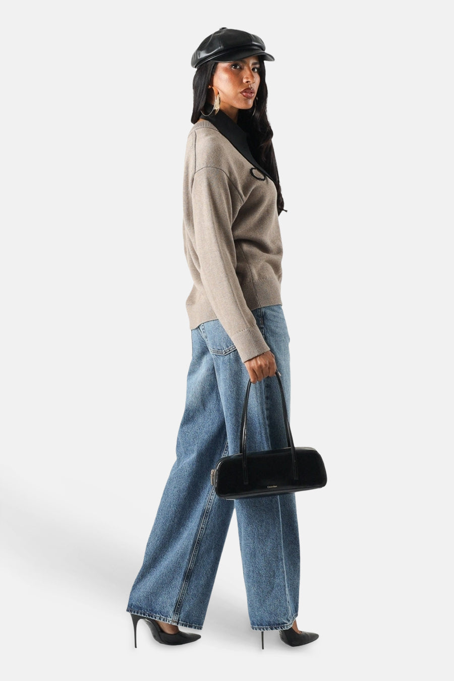 LR BAGGY - Mid blue denim