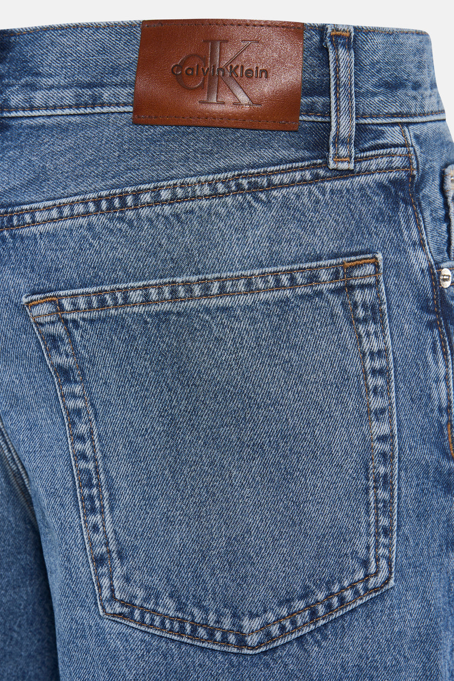 LR BAGGY - Mid blue denim