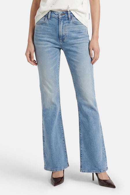 SKINNY BOOT CK - light blue denim