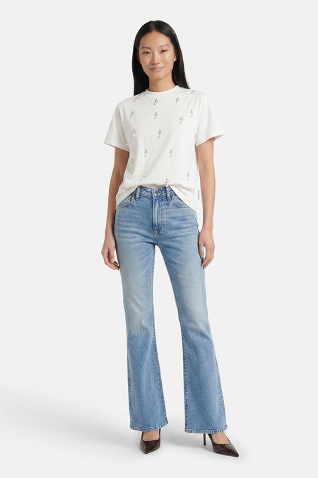 SKINNY BOOT CK - light blue denim