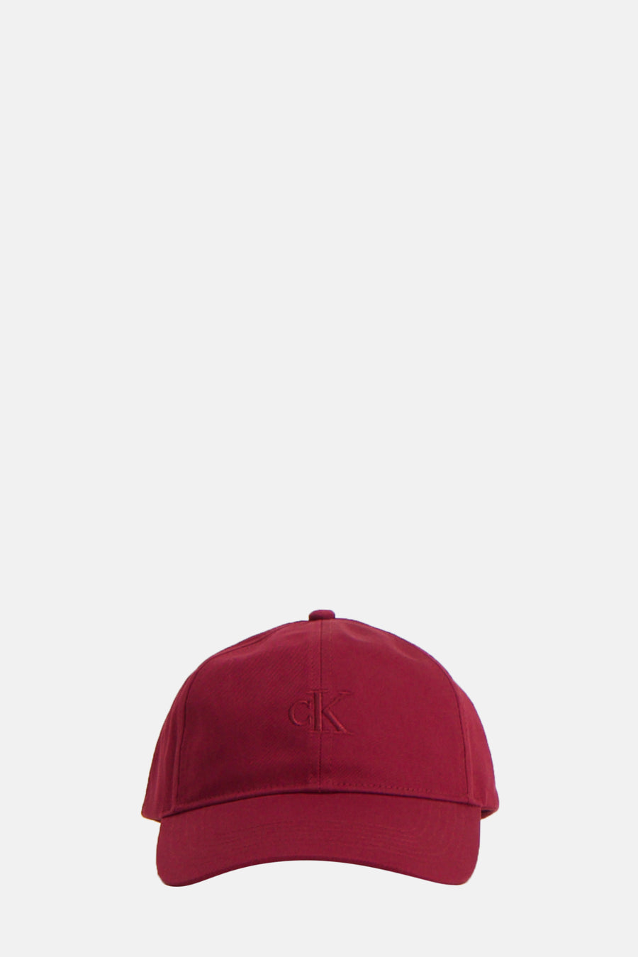 Rode Calvin Klein baseballpet.