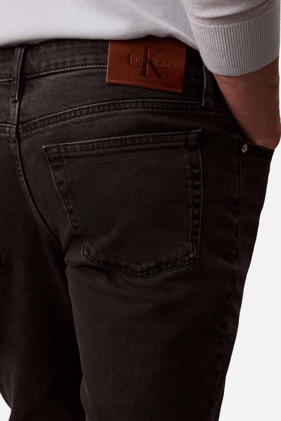 SLIM CK - black denim - Calvin Klein