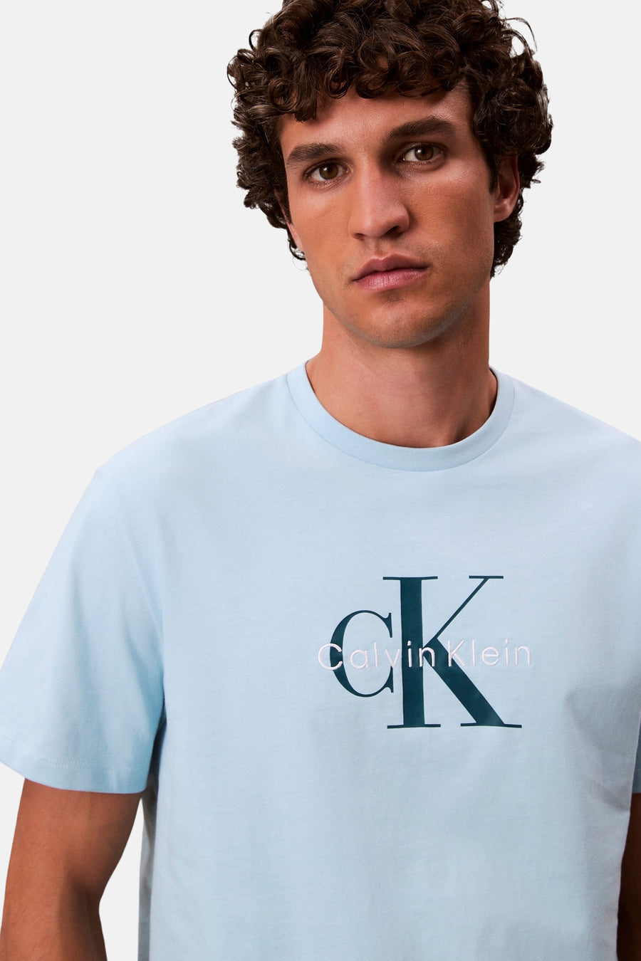 T-shirt à manches courtes - bleu - Calvin Klein