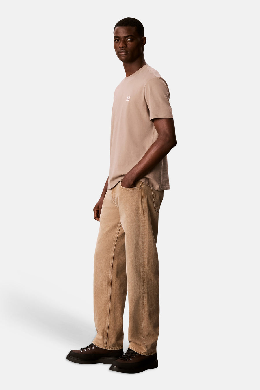 T-shirt (manches courtes) beige - Calvin Klein