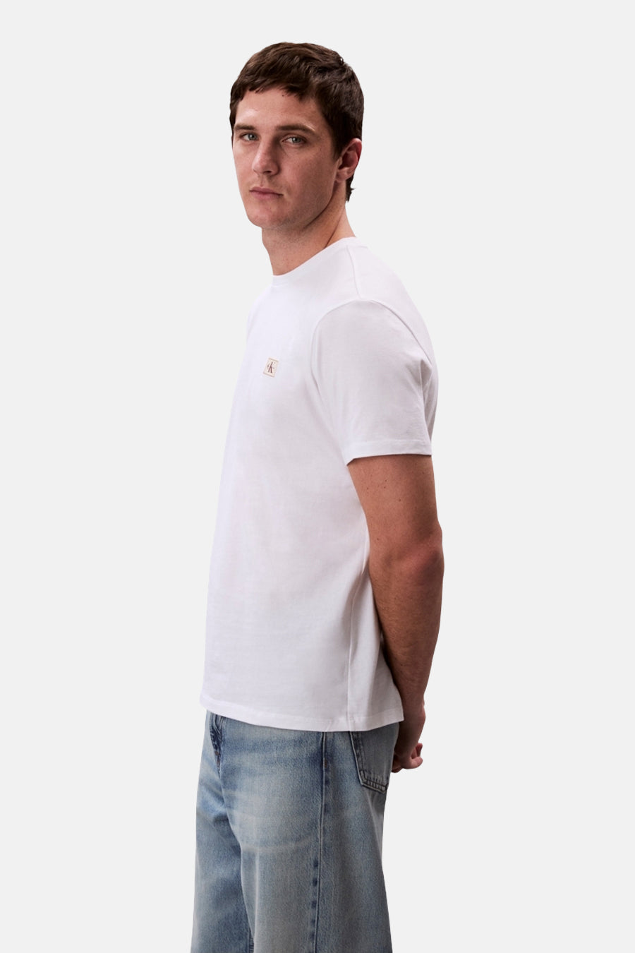 T-shirt à manches courtes - blanc - Calvin Klein