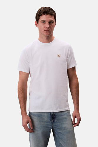 T-shirt à manches courtes - blanc - Calvin Klein