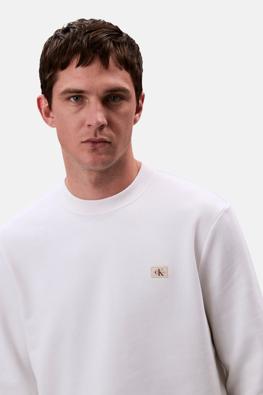 Sweat - blanc - Calvin Klein