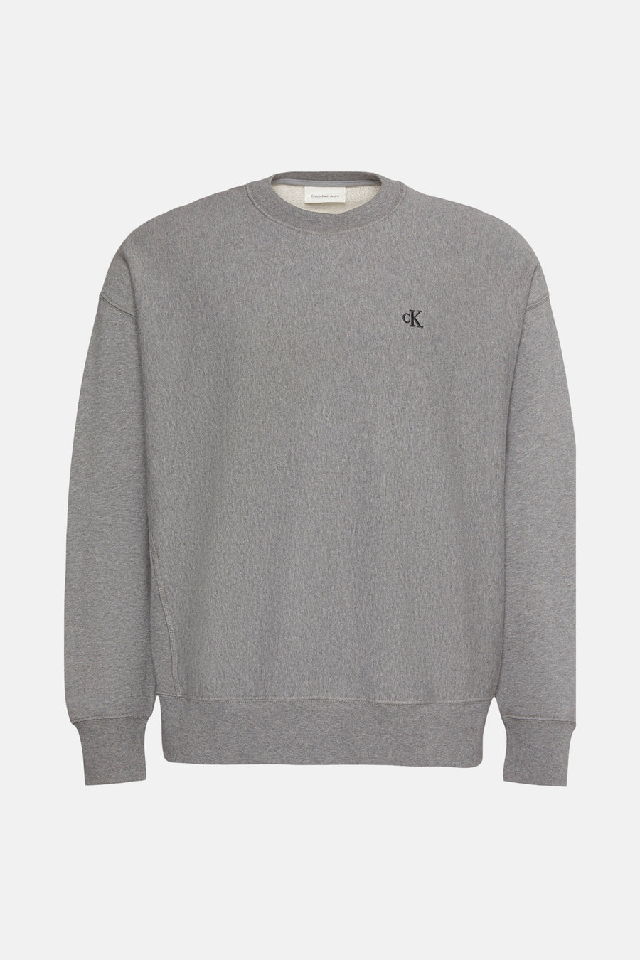 Grijze Calvin Klein Jeans sweater met logo.