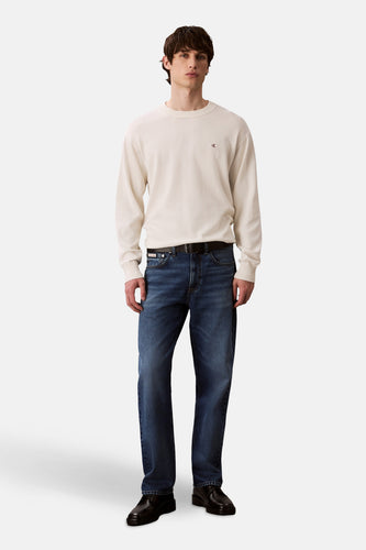 Sweat col O beige - Calvin Klein