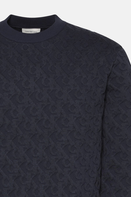 Sweat col O Bleu - Calvin Klein