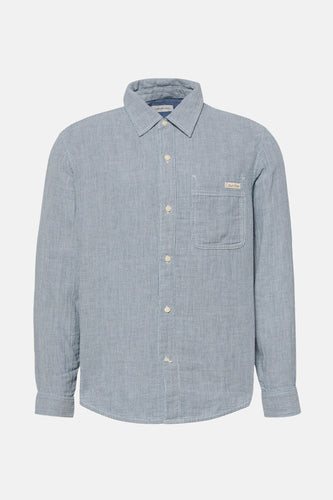 Chemise à manches longues - bleu - Calvin Klein