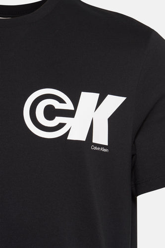 T-shirt à manches courtes - noir - Calvin Klein