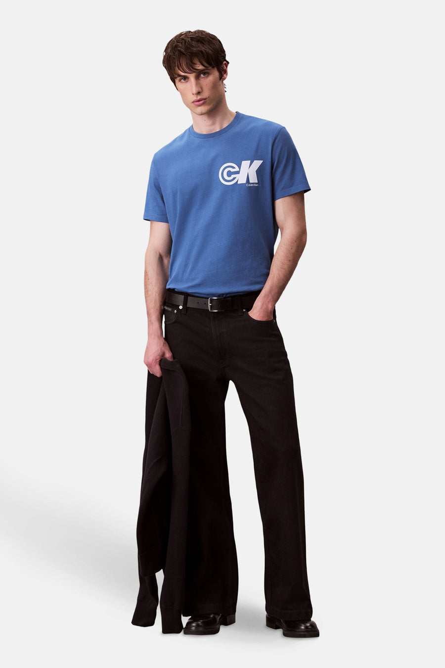 T-shirt à manches courtes - bleu - Calvin Klein